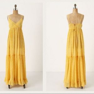 Anthropologie Lobster Bake Chemise Maxi Sun Dress